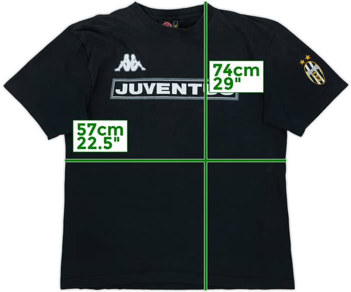 1998-99 Juventus Kappa Cotton Tee - 7/10 - (XL)