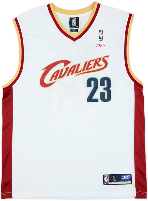 2003-06 Cleveland Cavaliers James #23 Reebok Home Jersey - 6/10 - (L)