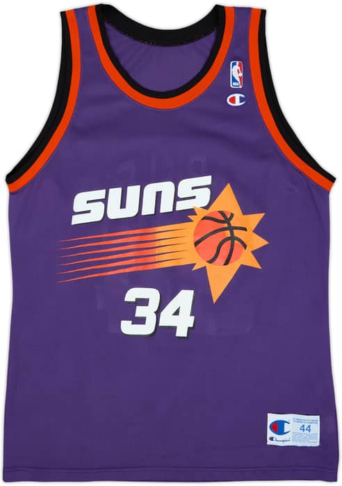 1992-95 Phoenix Suns Barkley #34 Champion Away Jersey - 9/10 - (L)