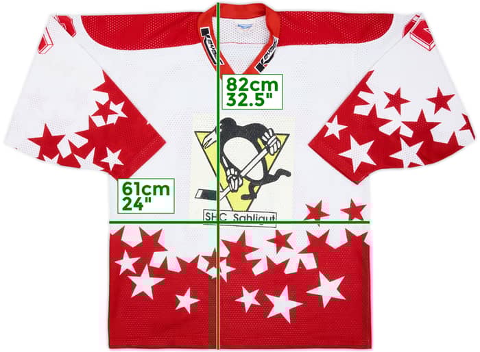 1990s SHC Sahligut Hachler #72 Keybec Home Jersey - 6/10 - (XL)