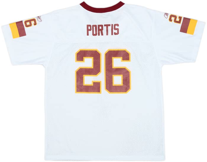 2008-10 Washington Redskins Portis #26 Reebok Replica Away Jersey - 7/10 - (XL.Boys)