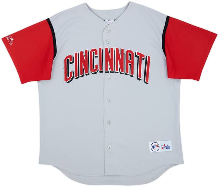 2005-06 Cincinnati Reds Majestic Away Jersey - 6/10 - (L)