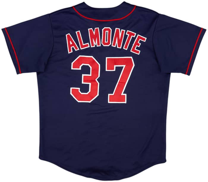 2004-07 Minnesota Twins Almonte #37 Majestic Alternate Jersey - 8/10 - (L)