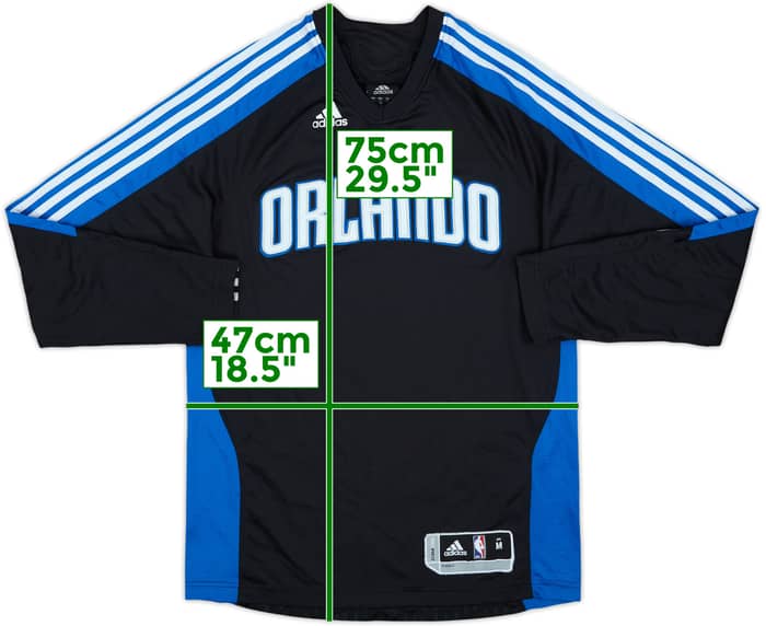 2010-11 Orlando Magic adidas Authentic Shooting Shirt - 7/10 - (M)