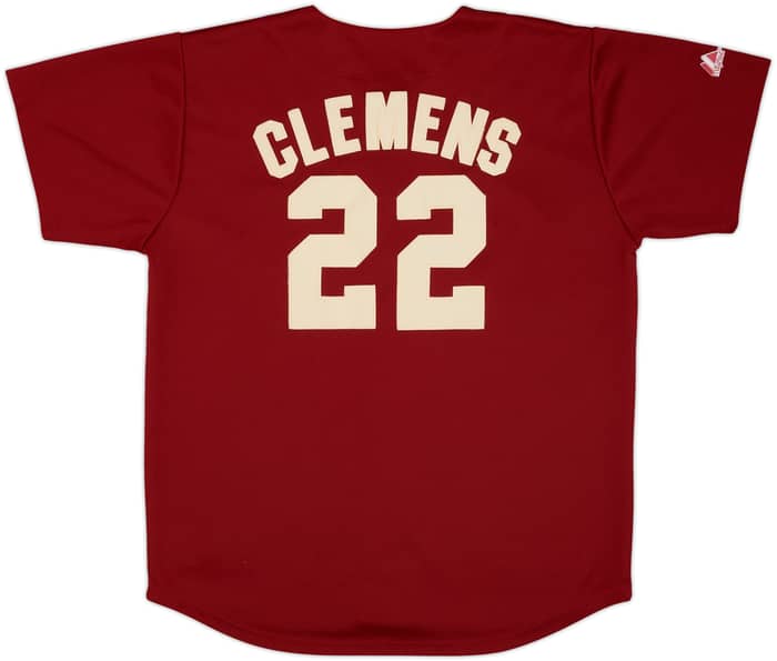 2004-06 Houston Astros Clemens #22 Majestic Alternate Jersey - 8/10 - (L)