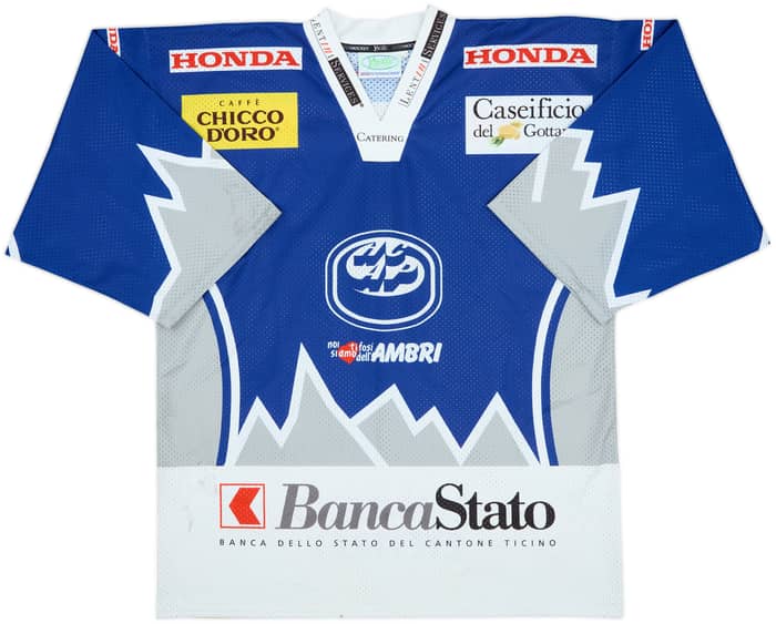 2000s HC Ambri-Piotta Yvette Home Jersey - 4/10 - (M)