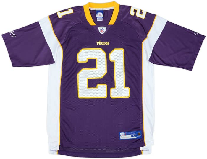 2005-06 Minnesota Vikings Smoot #21 Reebok On Field Home Jersey - 9/10 - (L)