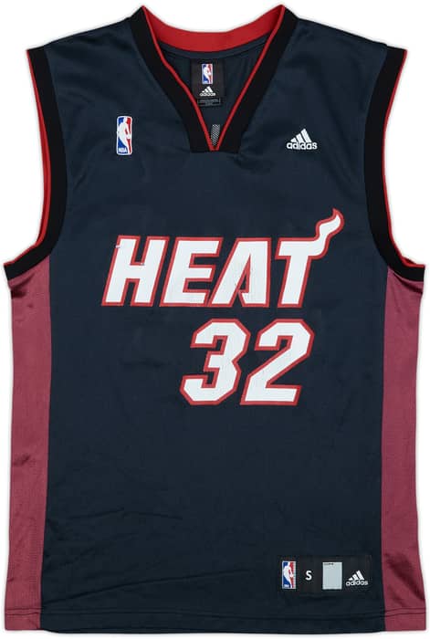 2006-07 Miami Heat O'Neal #32 adidas Away Jersey - 5/10 - (S)
