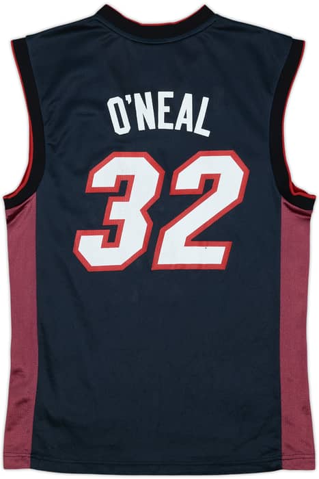 2006-07 Miami Heat O'Neal #32 adidas Away Jersey - 5/10 - (S)