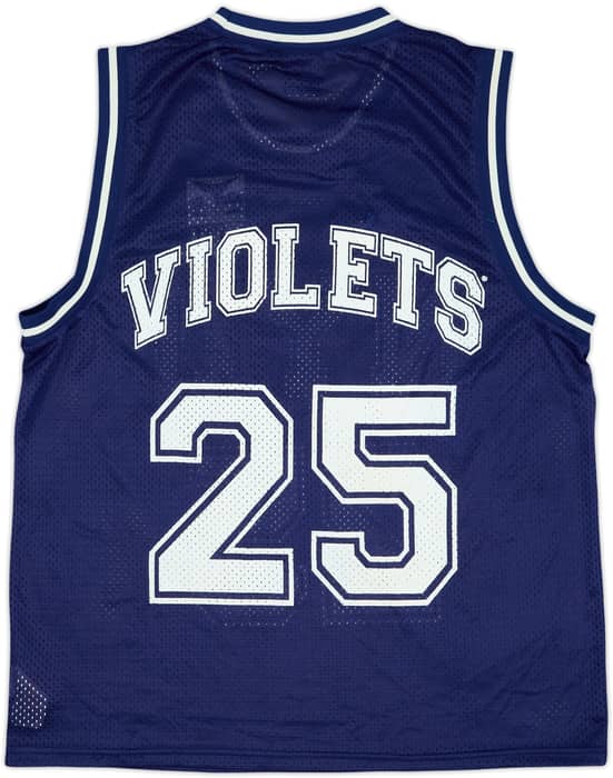 2000s NYU Violets #25 NCAA Authentic Away Jersey - 9/10 - (XL)