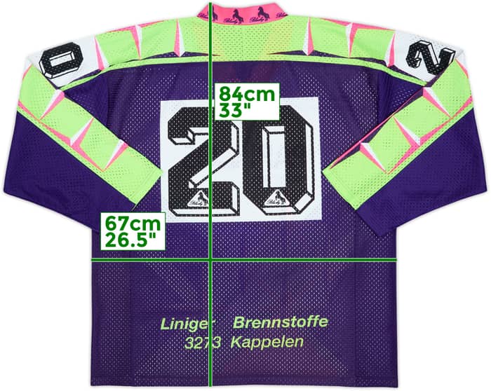 1990s Papilos Hockey #20 Blacky Template Jersey - 9/10 - (XL)