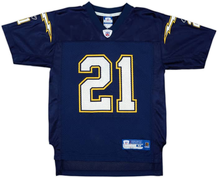 2005-06 San Diego Chargers Tomlinson #21 Reebok On Field Home Jersey - 9/10 - (M.Boys)