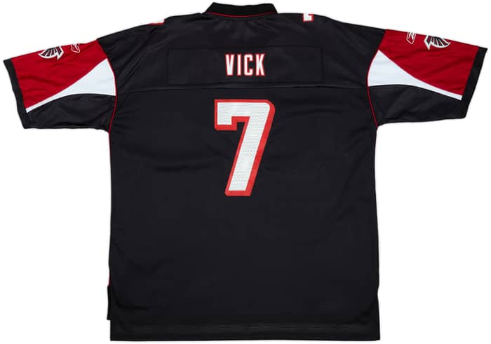 2003-04 Atlanta Falcons Vick #7 Reebok On Field Alternate Jersey - 8/10 - (XXL)