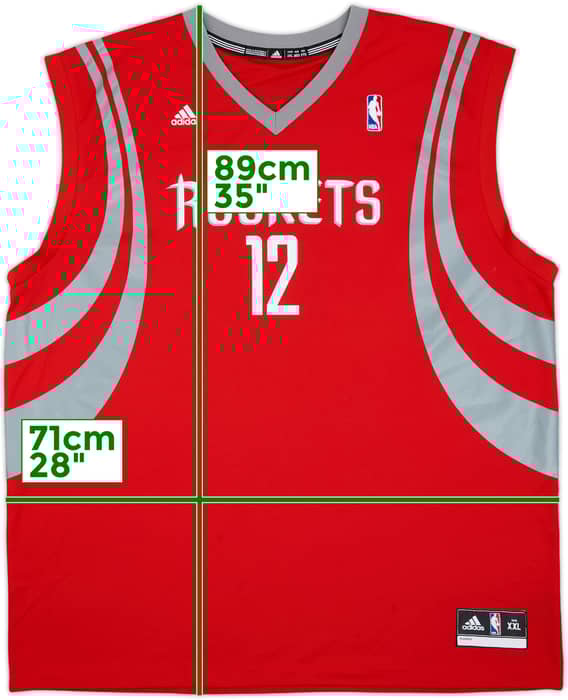 2012-14 Houston Rockets Harden #13 adidas Away Jersey - 9/10 - (XXL)