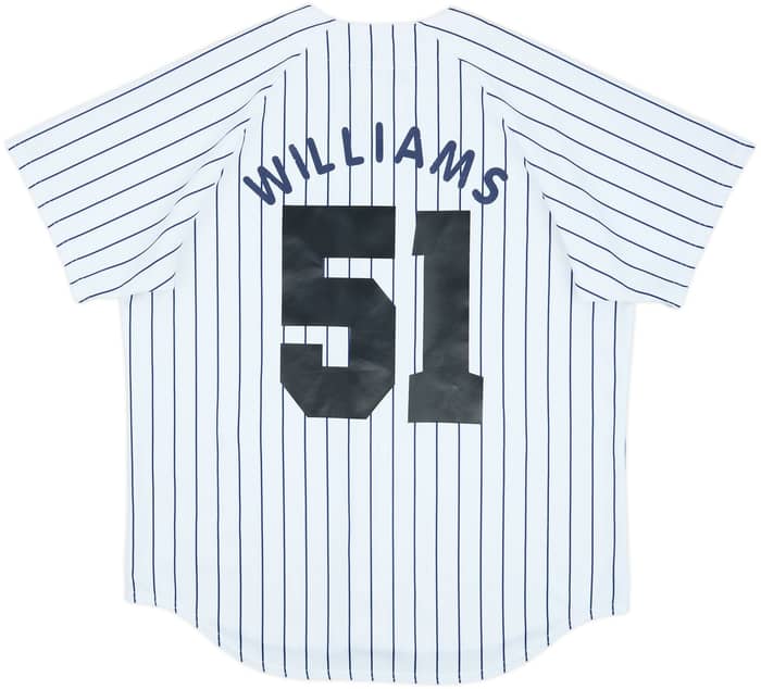 2004-06 New York Yankees Williams #51 Majestic Home Jersey - 5/10 - (L)
