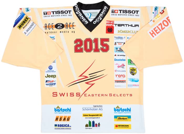 2015 Swiss Eastern Selects 'Signed' Ochsner Hockey Jersey - 8/10 - (L)