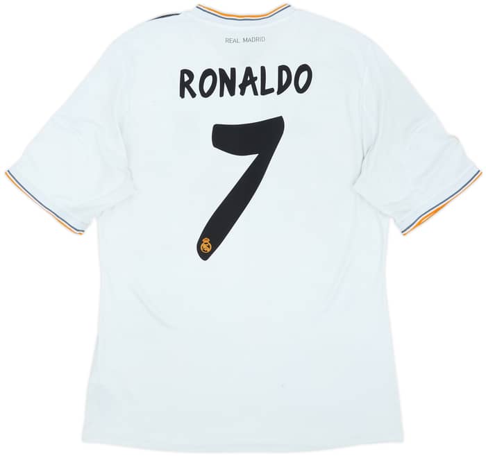 2013-14 Real Madrid Home Shirt Ronaldo #7 - 5/10 - (L)