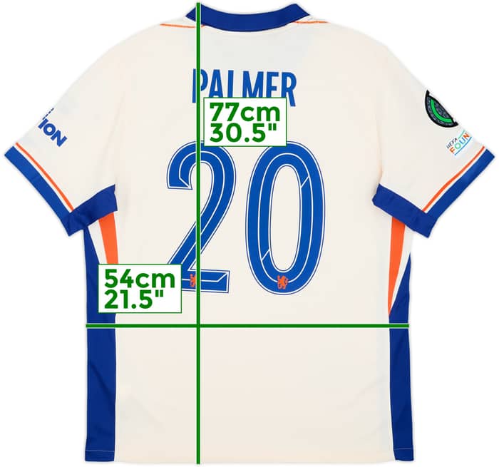 2024-25 Chelsea Away Shirt Palmer #20 - 9/10 - (L)