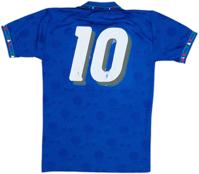 1994 Italy Home Shirt (Baggio) #10 - 6/10 - (S)