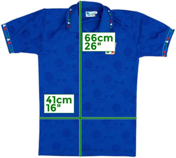 1994 Italy Home Shirt (Baggio) #10 - 6/10 - (S)