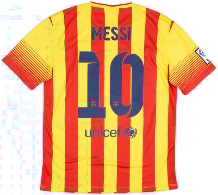 2013-15 Barcelona Away Shirt Messi #10 - 8/10 - (M)