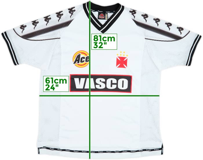 2000 Vasco da Gama Kappa Training Shirt - 7/10 - (XL)