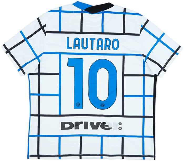 2020-21 Inter Milan Away Shirt Lautaro #10 - 5/10 - (XXL)