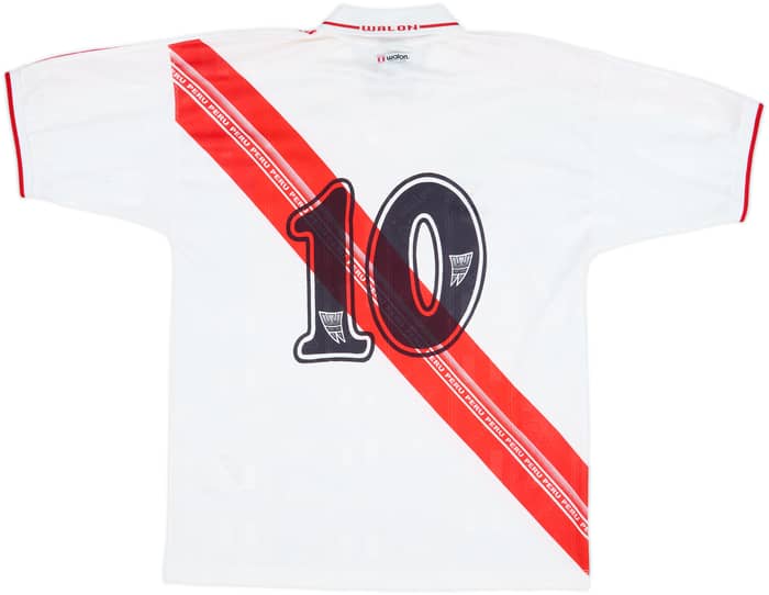 2000-01 Peru Home Shirt #10 - 6/10 - (L)