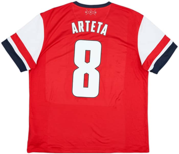 2012-14 Arsenal Home Shirt Arteta #8 - 8/10 - (XL)