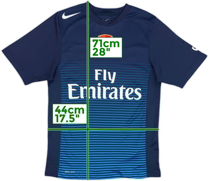 2010-11 Arsenal Nike Training Shirt - 6/10 - (S)