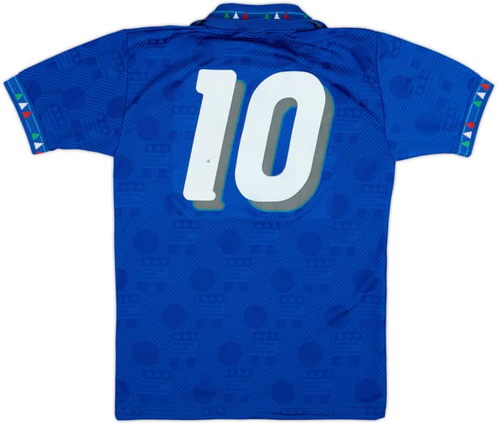 1994 Italy Home Shirt (Baggio) #10 - 6/10 - (L.Boys)