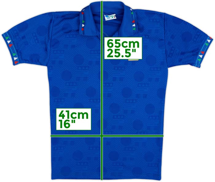 1994 Italy Home Shirt (Baggio) #10 - 6/10 - (L.Boys)