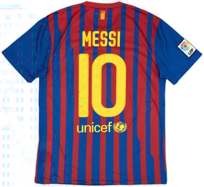 2011-12 Barcelona Home Shirt Messi #10 - 6/10 - (M)