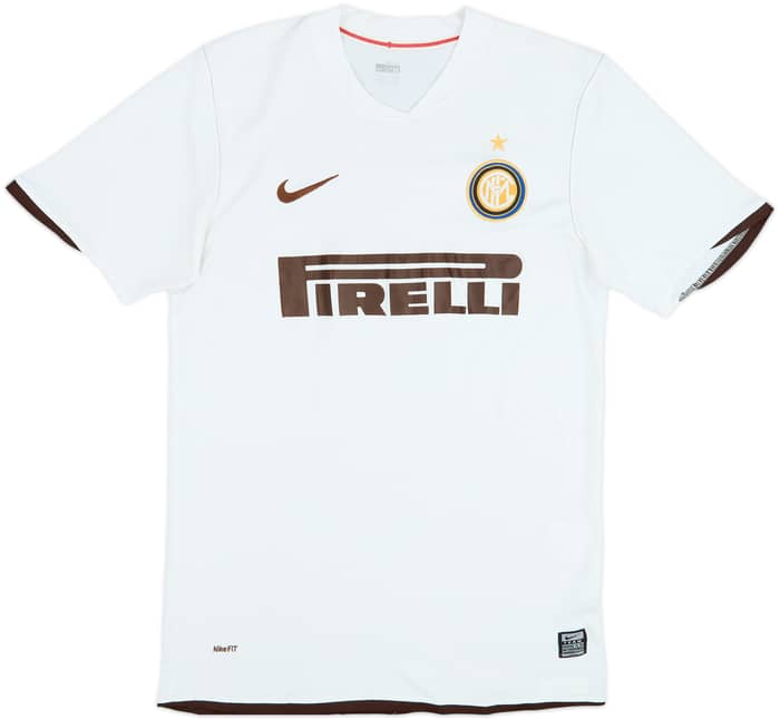 2008-09 Inter Milan Away Shirt J.Zanetti #4 - 5/10 - (M)