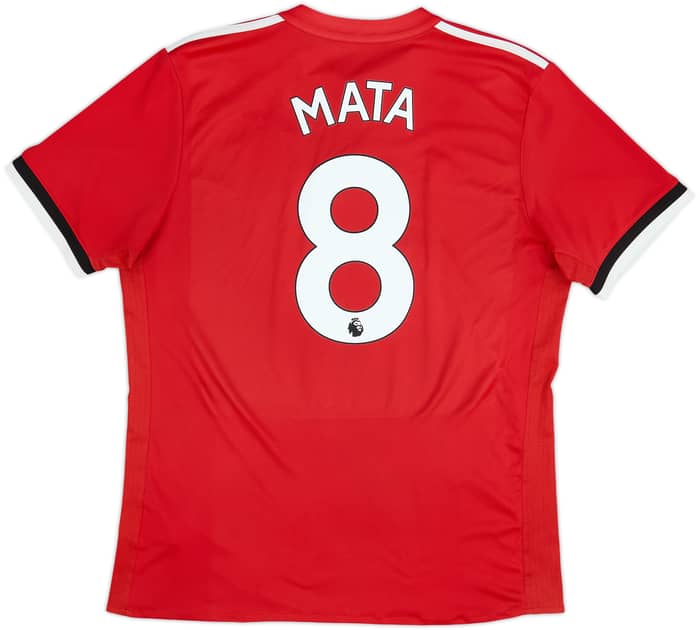 2017-18 Manchester United Home Shirt Mata #8 - 6/10 - (L)