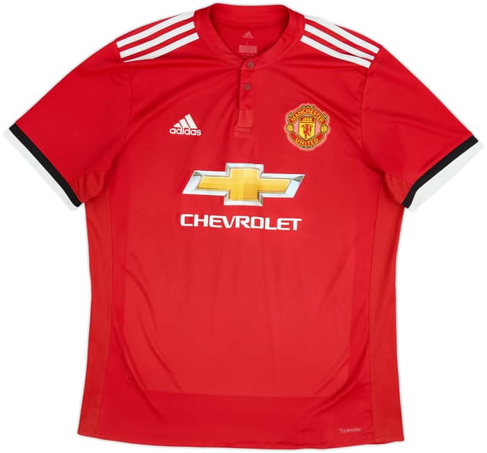 2017-18 Manchester United Home Shirt Mata #8 - 6/10 - (L)