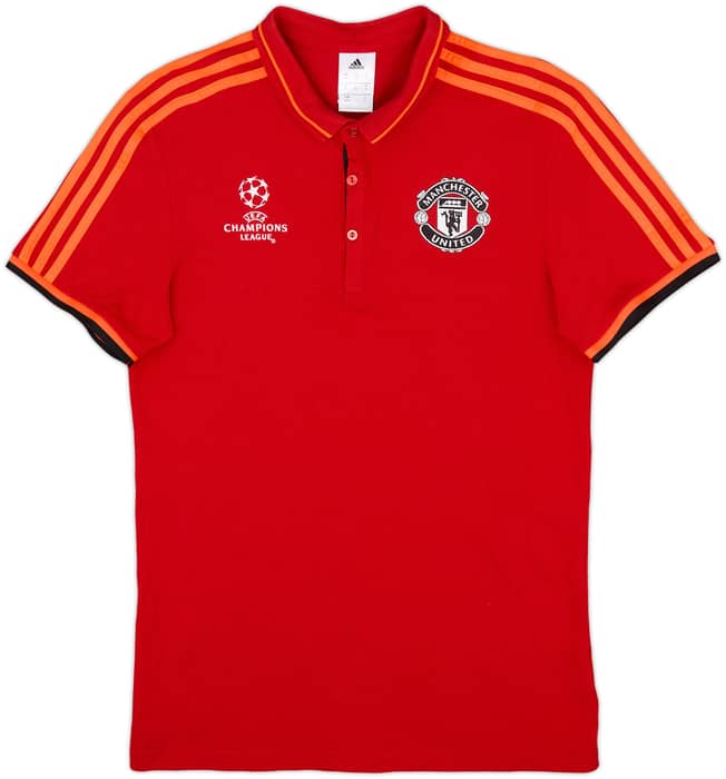 2015-16 Manchester United adidas CL Polo Shirt - 8/10 - (M)