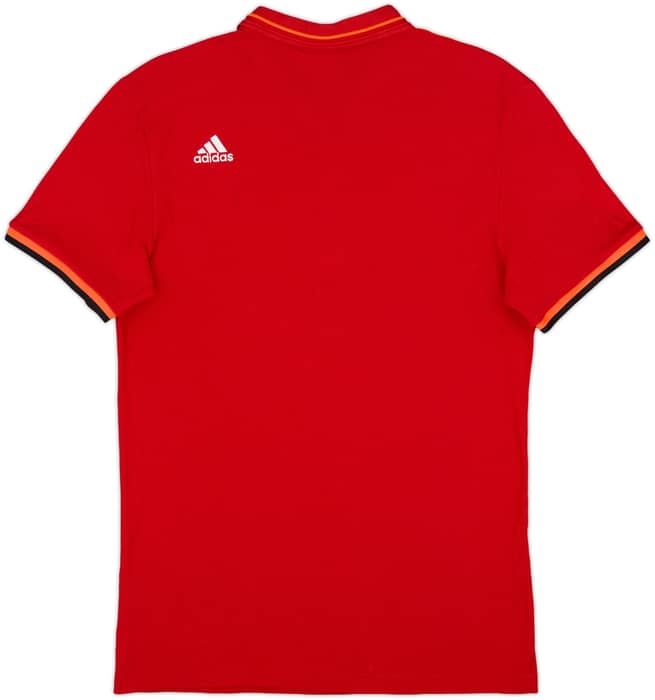 2015-16 Manchester United adidas CL Polo Shirt - 8/10 - (M)