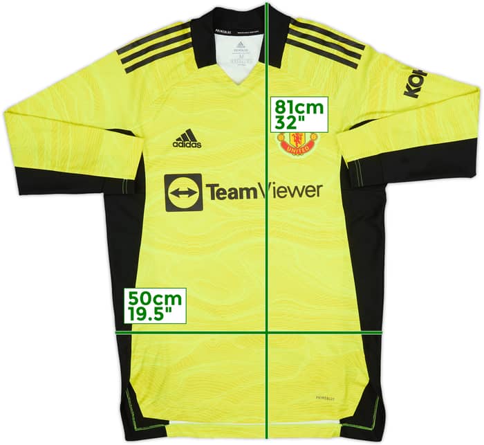 2021-22 Manchester United GK Shirt - 7/10 - (M)