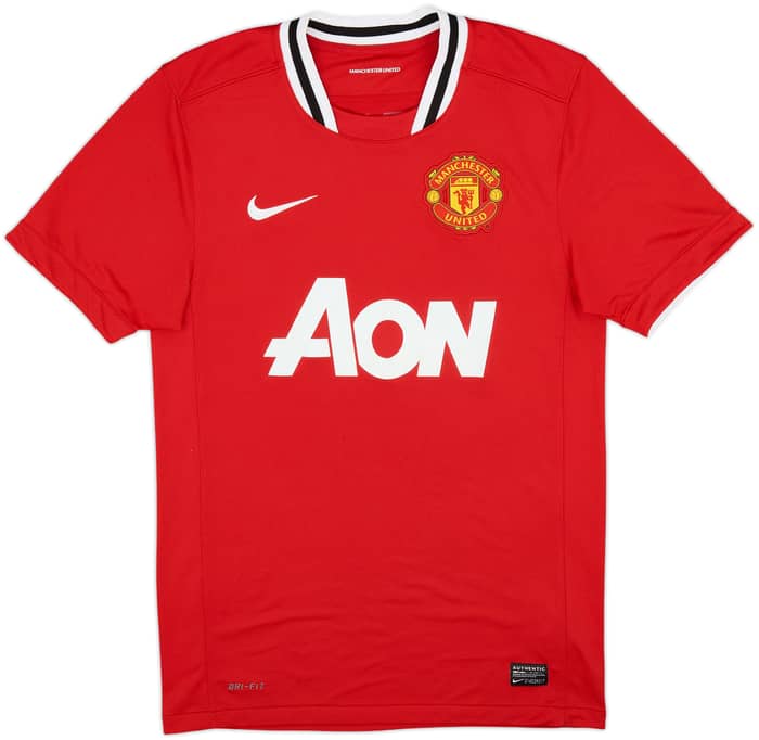 Camiseta de local del Manchester United 2011-12 Giggs #11 - 7/10 - (S)