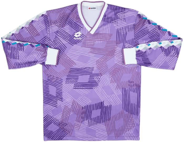 1991-92 Lotto Template L/S Shirt #11 - 8/10 - (L)