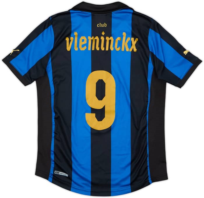 2011-12 Club Brugge Home Shirt Vleminckx #9 - 8/10 - (M.Boys)