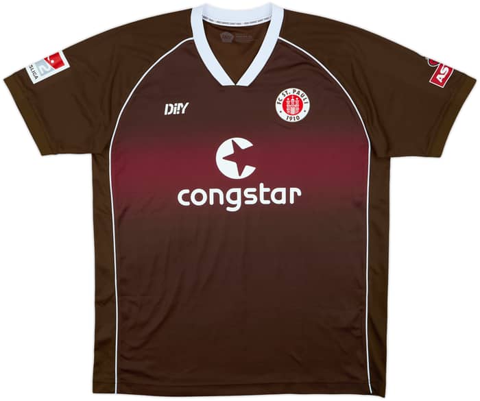2023-24 St Pauli Home Shirt - 10/10 - (XL)