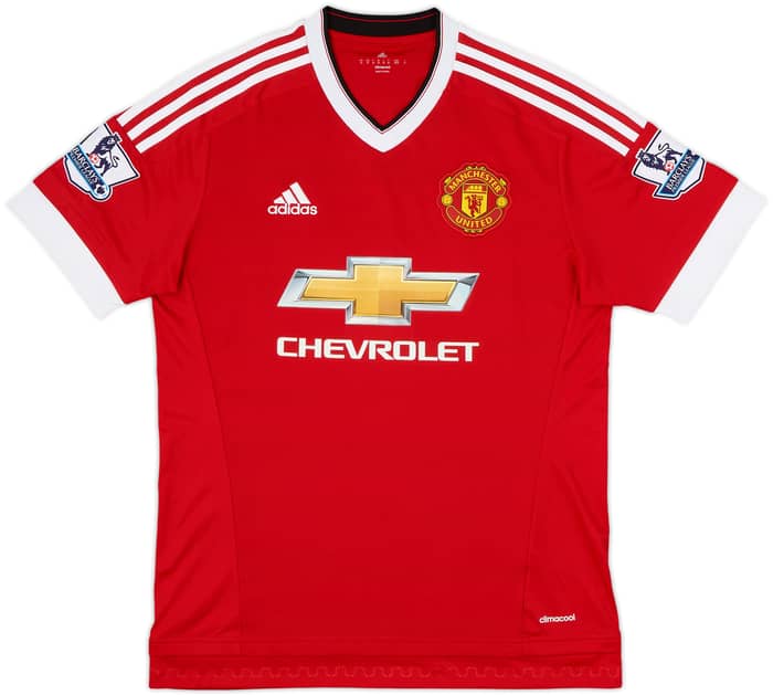 2015-16 Manchester United Home Shirt Martial #9 - 8/10 - (M)