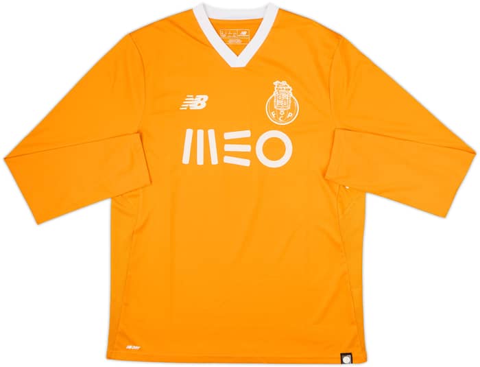 2017-18 Porto Camiseta Visitante Manga Larga - 9/10 - (M)