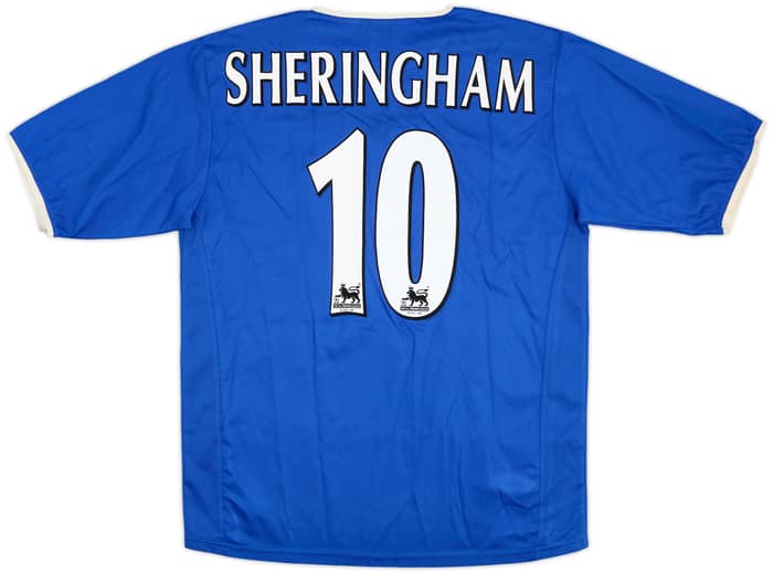 2003-05 Portsmouth Home Shirt Sheringham #10 - 8/10 - (M)