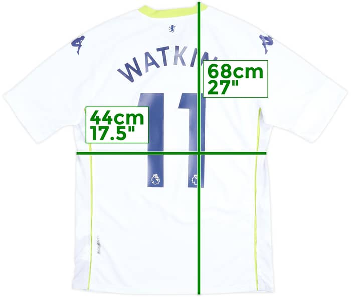 2020-21 Aston Villa Third Shirt Watkins #11 - 8/10 - (M)