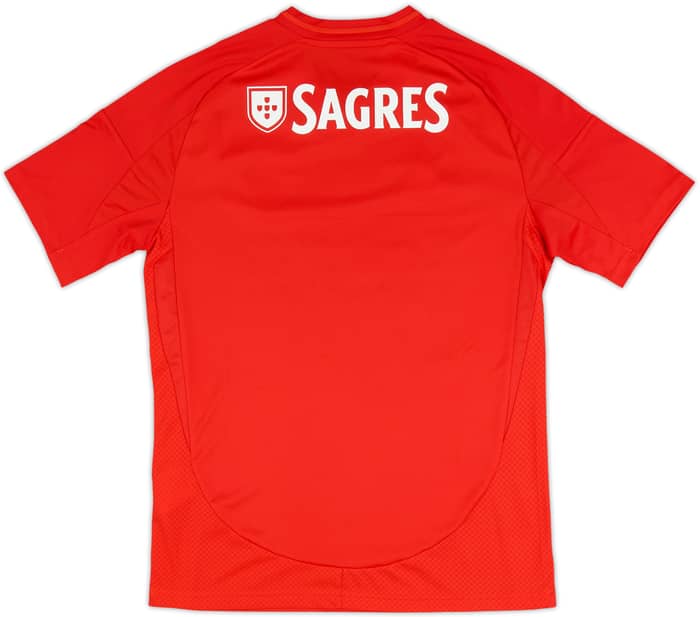 2024-25 Benfica Home Shirt - 10/10 - (L.Boys)