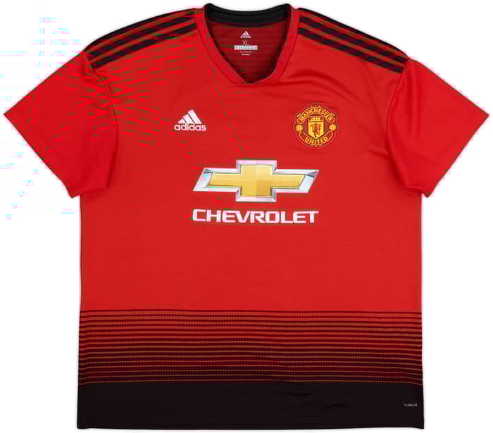 2018-19 Manchester United Home Shirt Fred #17 - 7/10 - (XL)