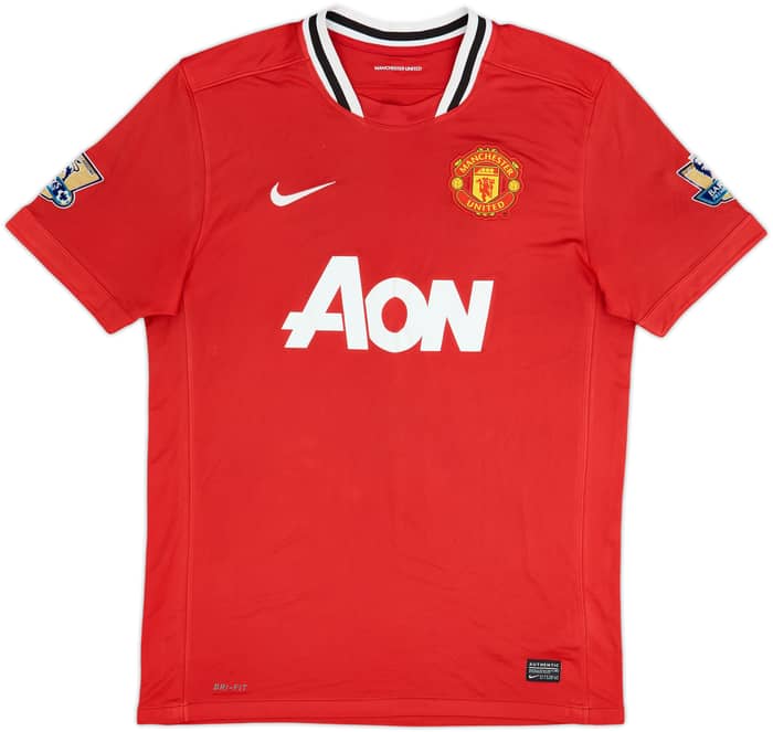 2011-12 Manchester United Camiseta Local Chicharito #14 - 6/10 - (L)